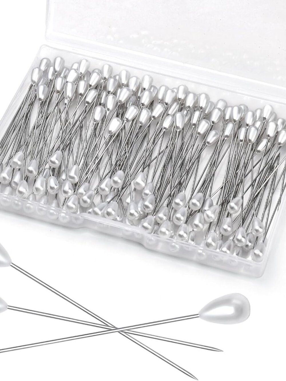150 Pcs Corsage Pins, Boutonniere Pins Pearl Pin